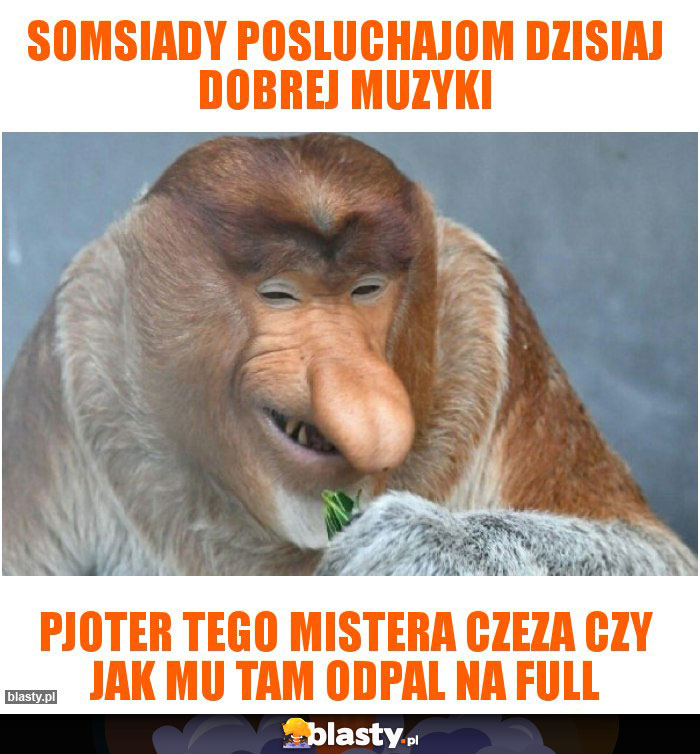 Somsiady posluchajom dzisiaj dobrej muzyki