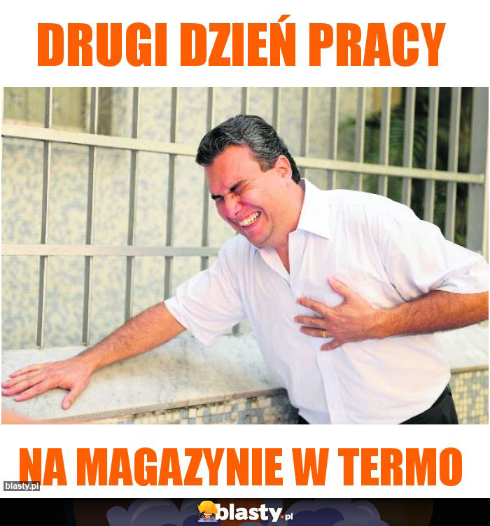 Drugi dzień pracy
