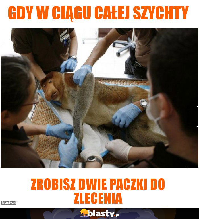 Gdy w ciągu całej szychty
