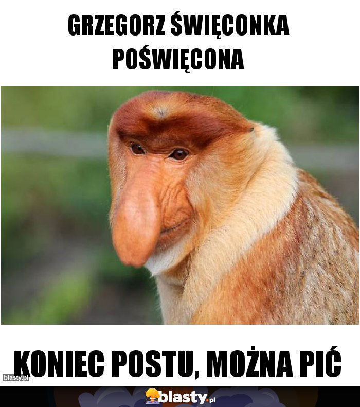 Grzegorz święconka poświęcona