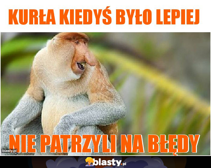KURŁA KIEDYŚ BYŁO LEPIEJ