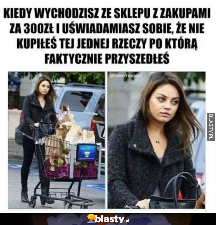 Duże zakupy