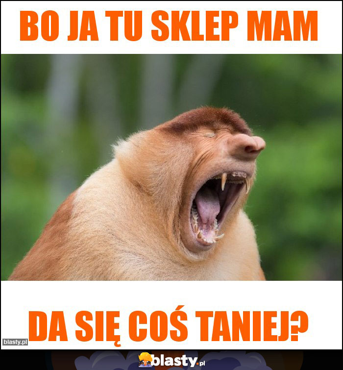 Bo ja tu sklep mam