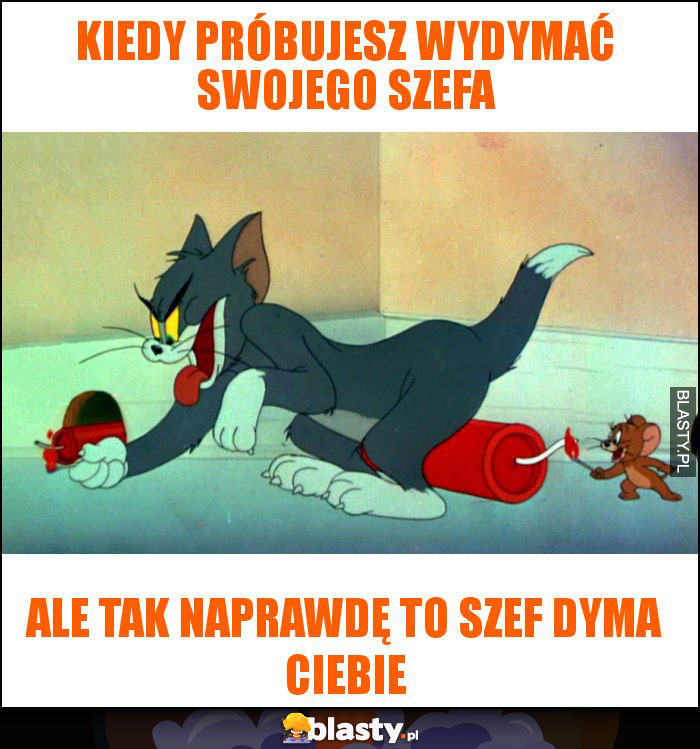 Kiedy próbujesz wydymać swojego szefa