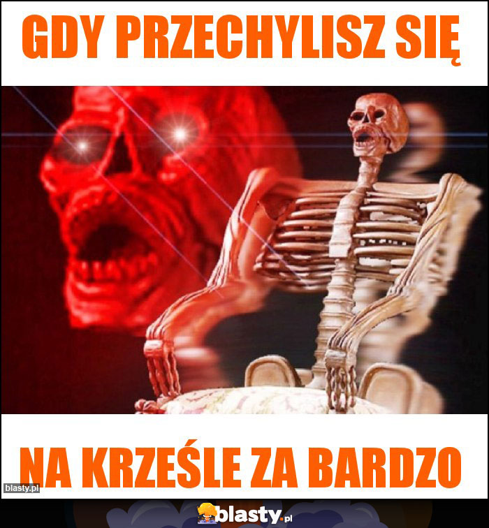 Gdy przechylisz się