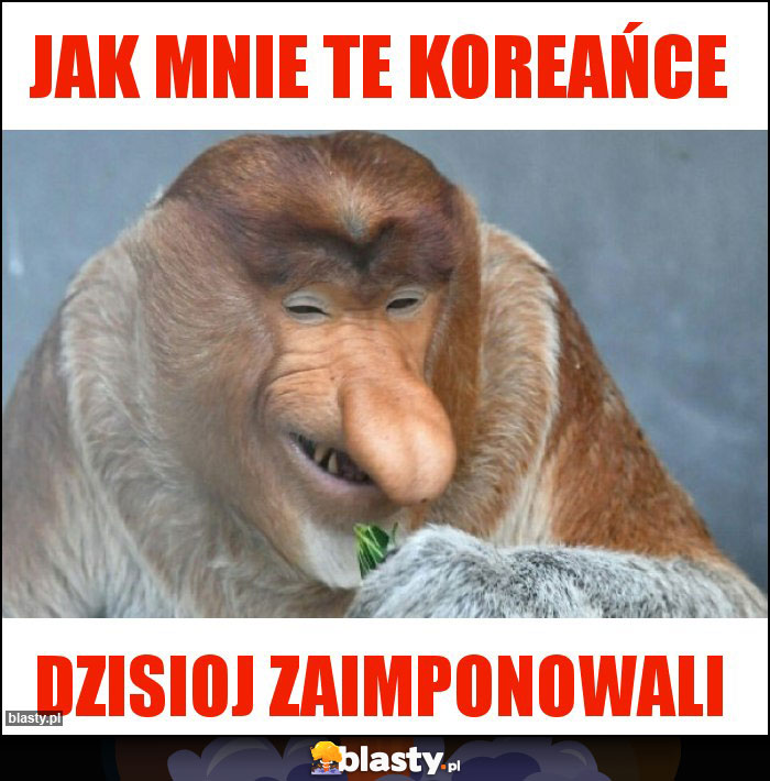 Jak mnie te Koreańce