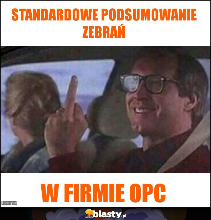 Standardowe podsumowanie zebrań