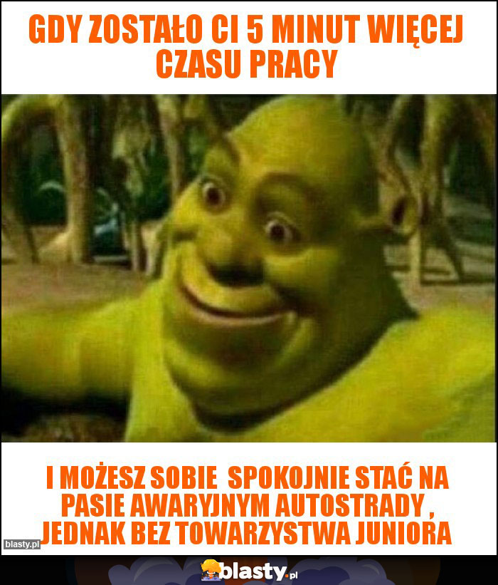 Gdy zostało Ci 5 minut więcej czasu pracy