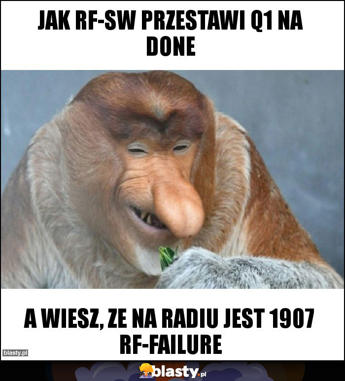 Jak RF-SW przestawi Q1 na DOne