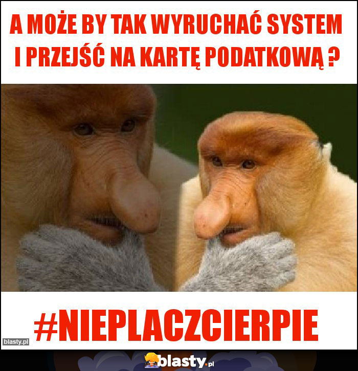 A może by tak wyruchać system i przejść na kartę podatkową ?