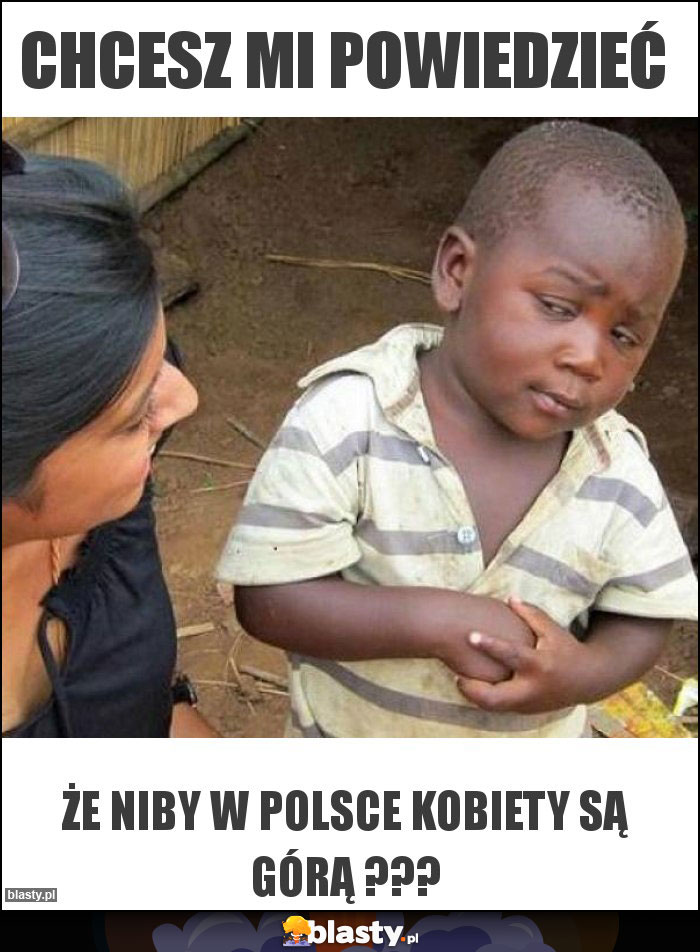 CHCESZ MI POWIEDZIEĆ
