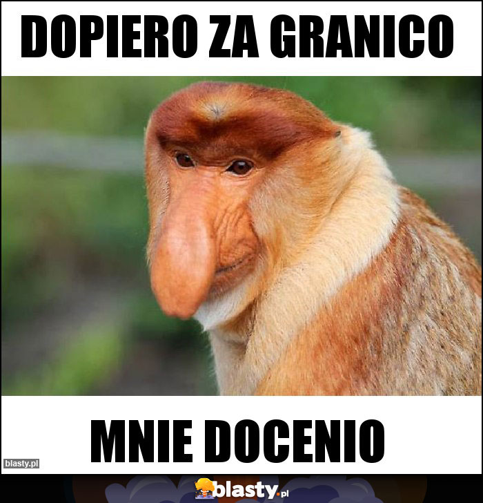 DOPIERO ZA GRANICO