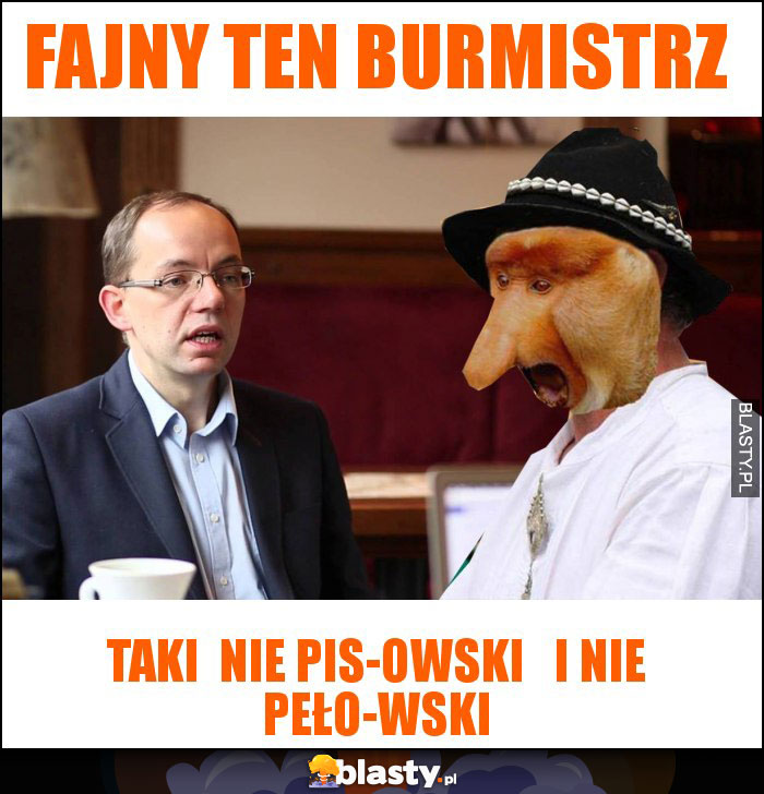 fajny ten burmistrz