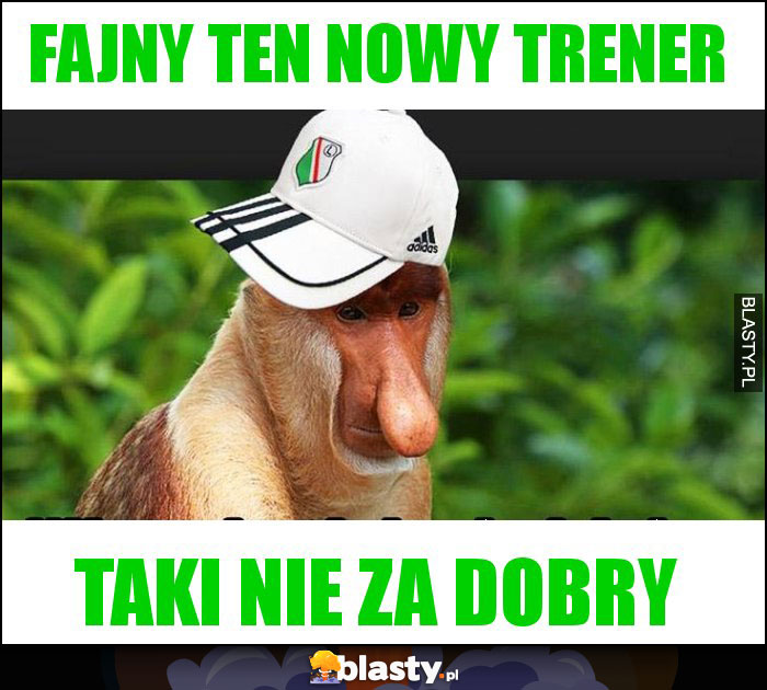 fajny ten nowy trener