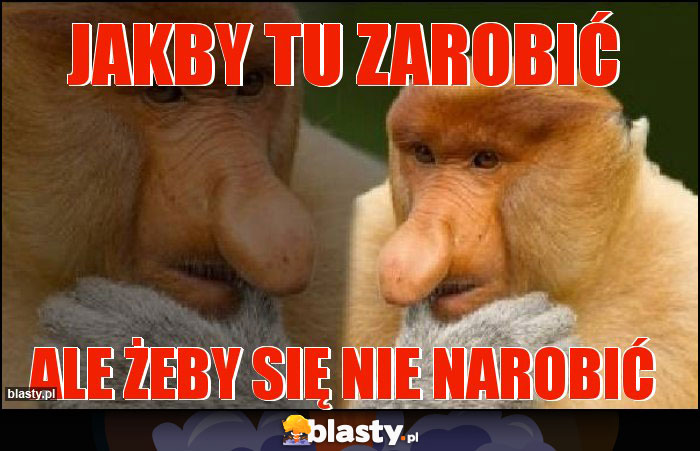Jakby tu zarobić