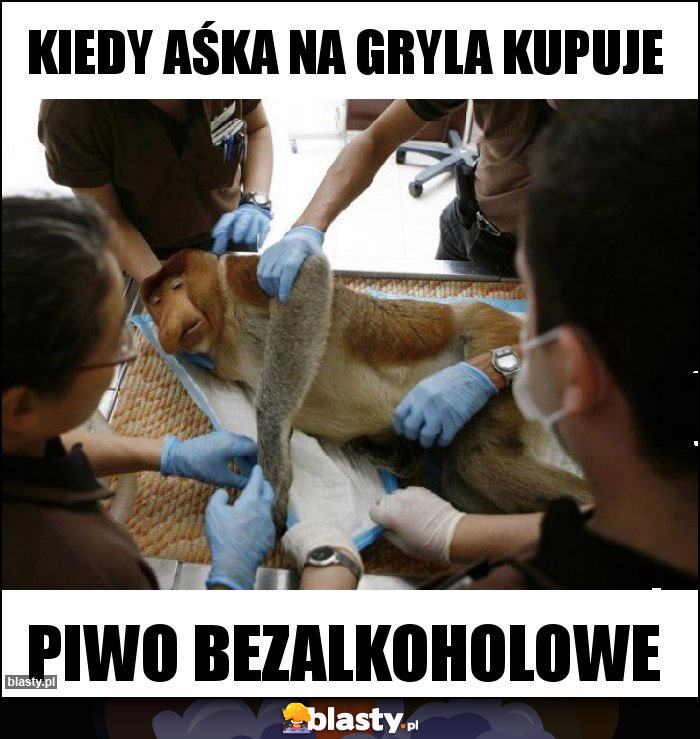 Kiedy Aśka na gryla kupuje