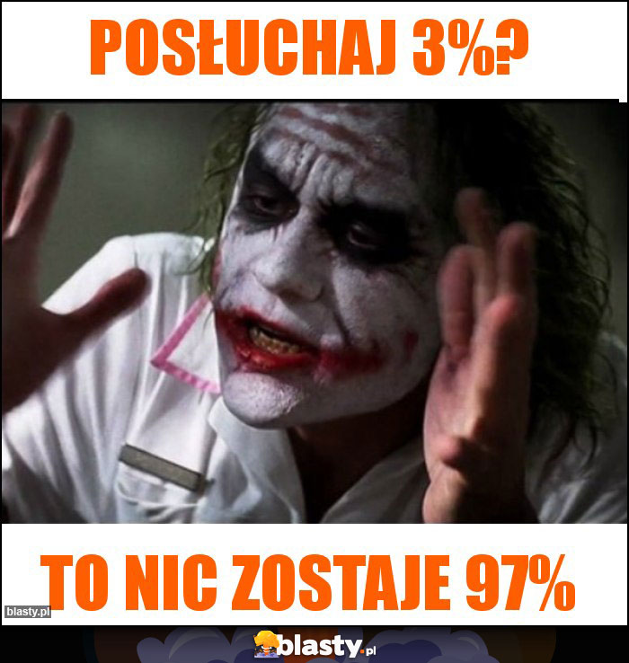 posłuchaj 3%?