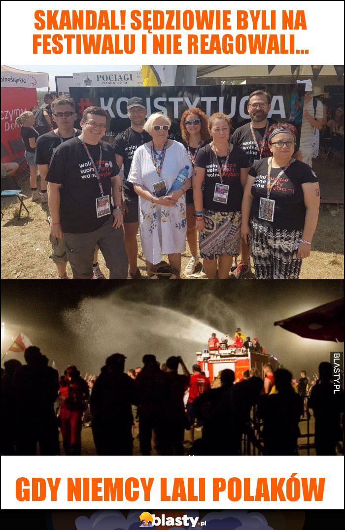 Skandal! Sędziowie byli na festiwalu i nie reagowali…