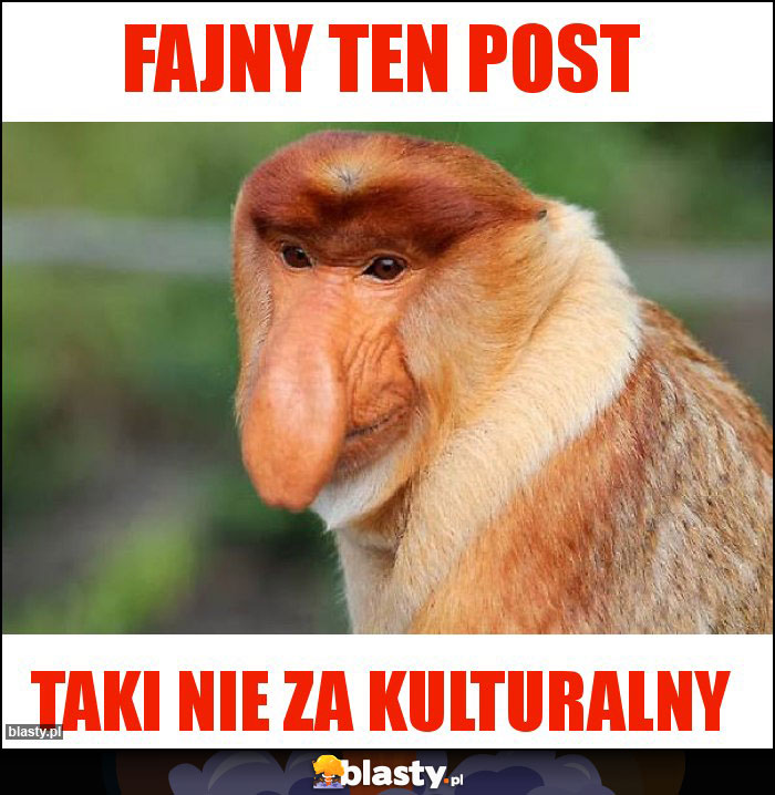 Fajny ten post