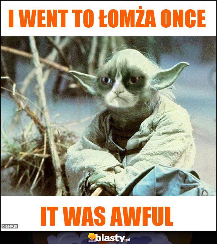 i went to łomża once