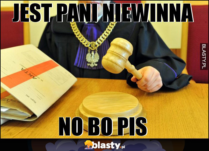 Jest pani niewinna