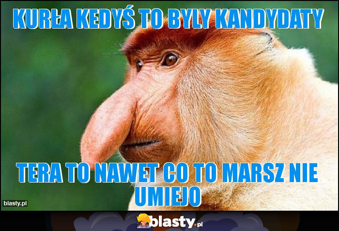 Kurła kedyś to byly kandydaty