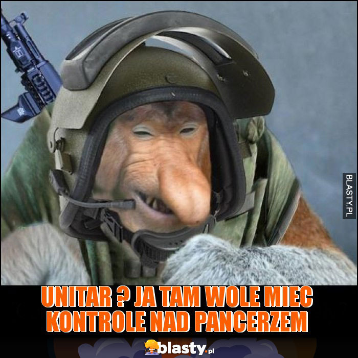 unitar ? Ja tam wole miec kontrole nad pancerzem