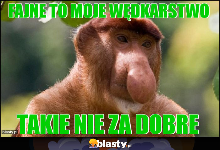 Fajne to moje wędkarstwo