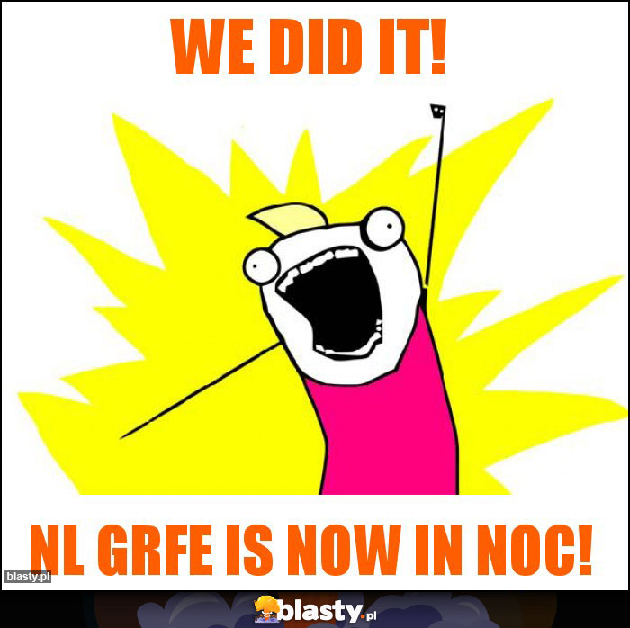 WE DID IT!