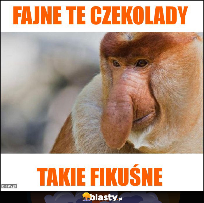 Fajne te czekolady