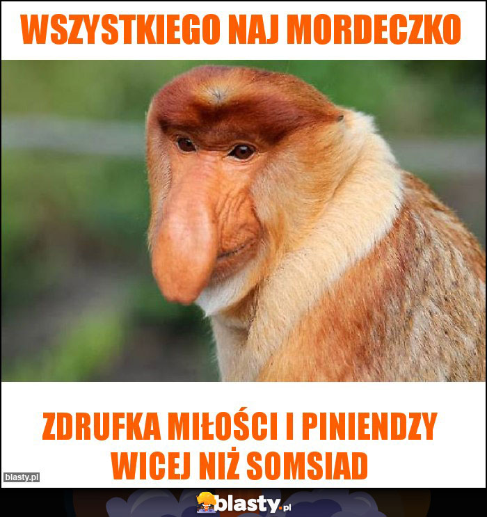 Wszystkiego naj mordeczko