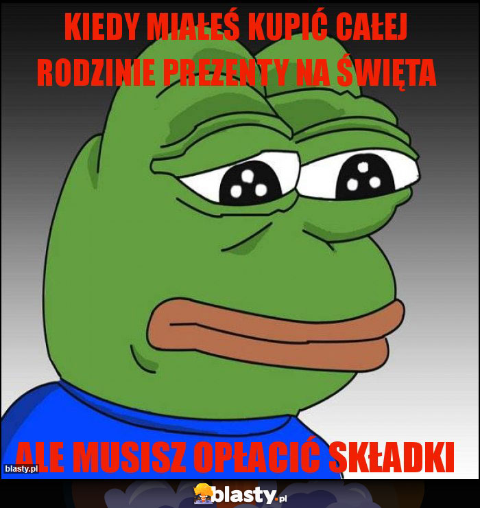 Kiedy miałeś kupić całej rodzinie prezenty na święta