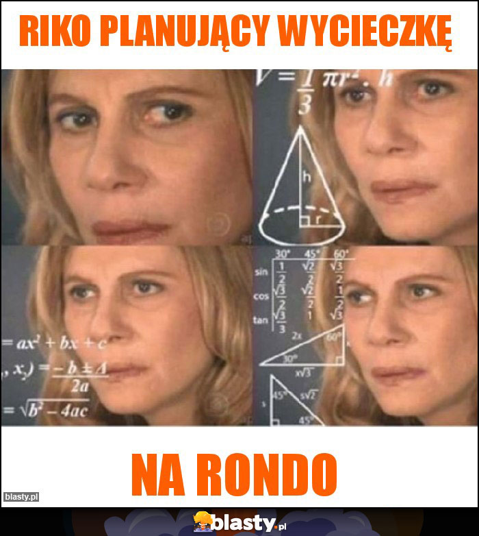 Riko planujący wycieczkę