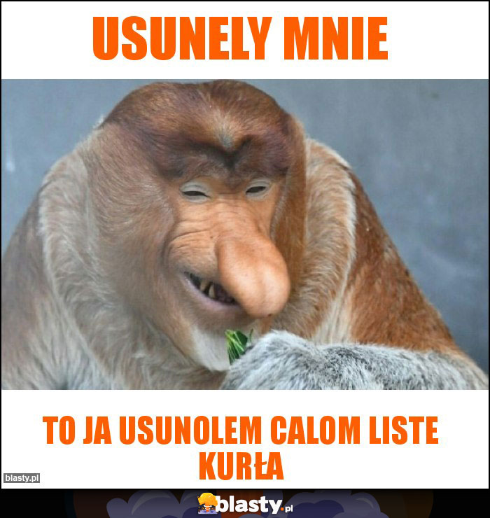 usunely mnie