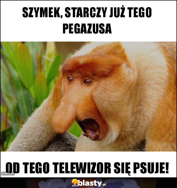 szymek, starczy już tego pegazusa