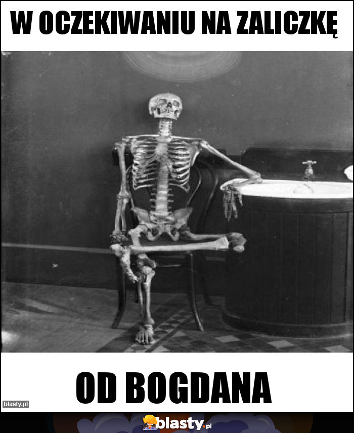 w oczekiwaniu na zaliczkę