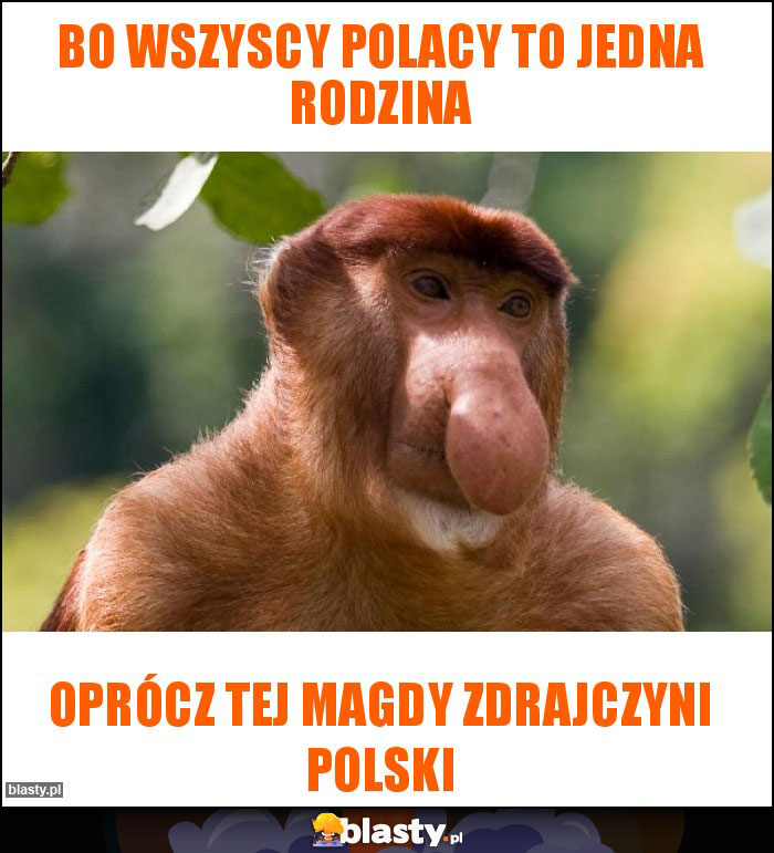 BO WSZYSCY POLACY TO JEDNA RODZINA