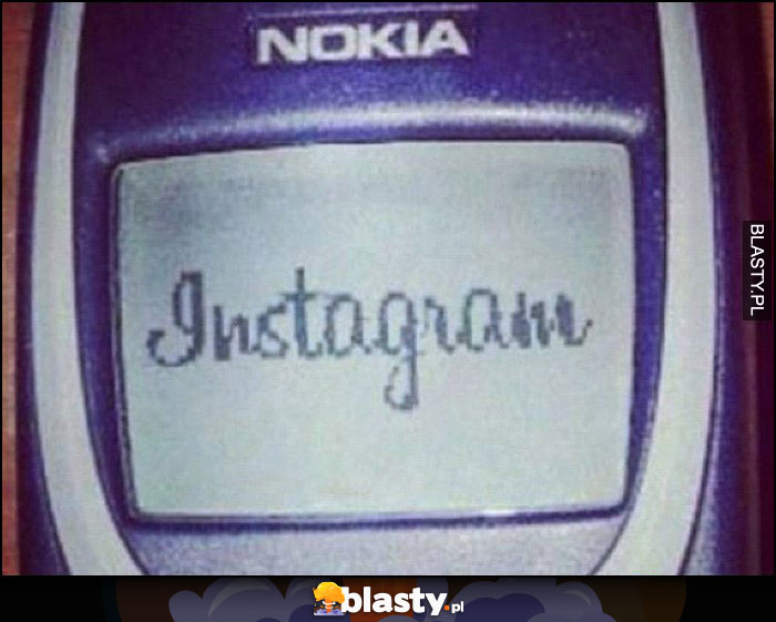 Instagram na starej Nokia 3310