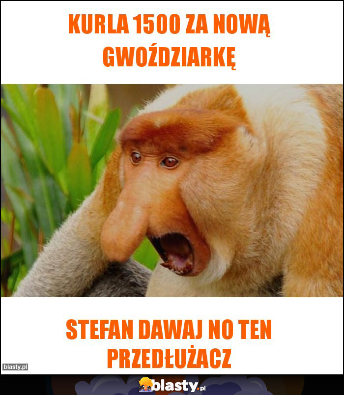 Kurla 1500 za nową gwoździarkę