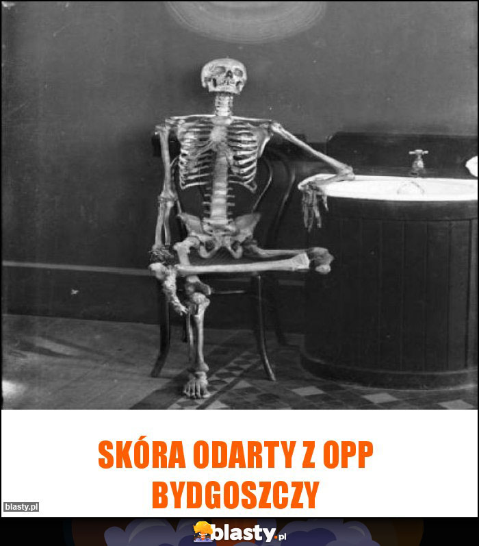 Skóra odarty z OPP Bydgoszczy