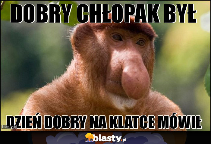 DOBRY CHŁOPAK BYŁ