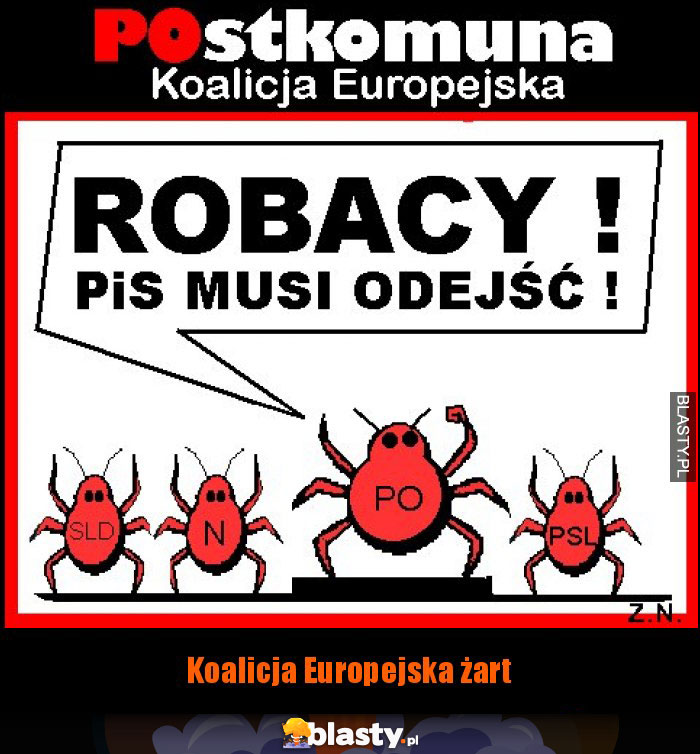 Koalicja Europejska żart
