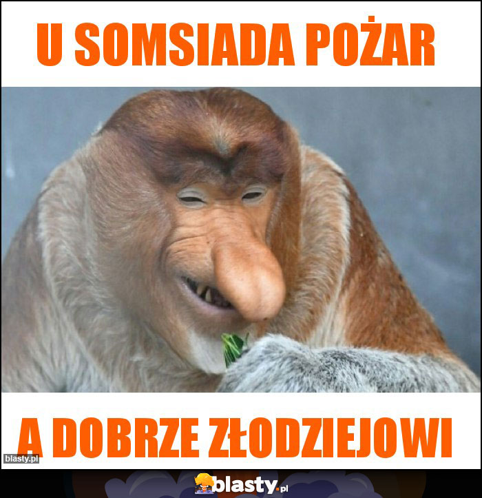 U somsiada pożar