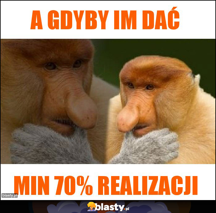 A gdyby im dać