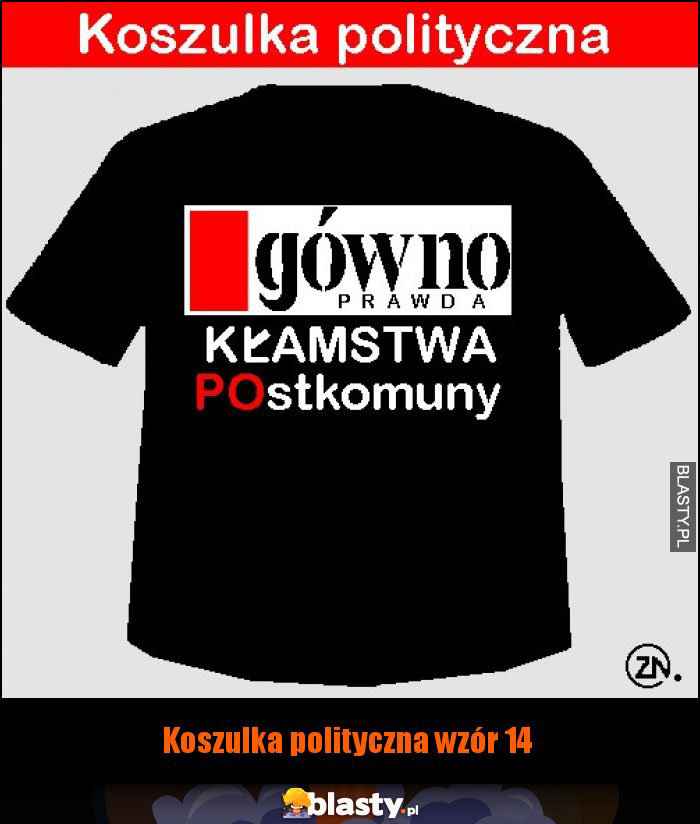 Koszulka polityczna wzór 14