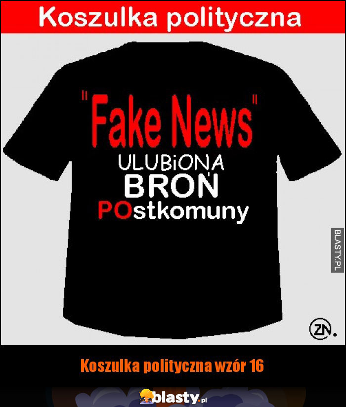 Koszulka polityczna wzór 16