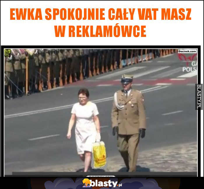 Ewka spokojnie cały vat masz w reklamówce