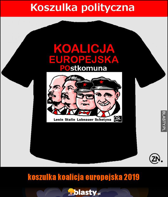 koszulka koalicja europejska 2019