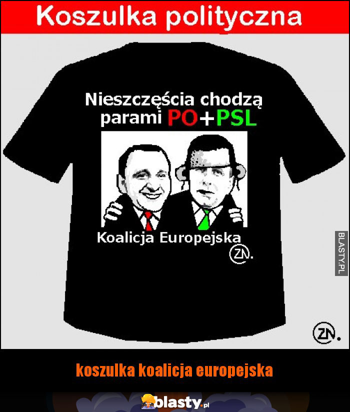 koszulka koalicja europejska