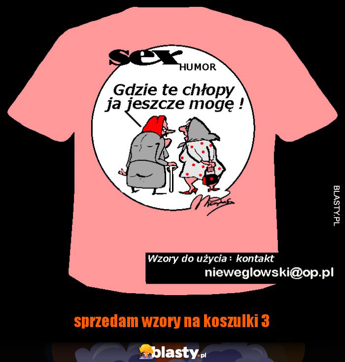 sprzedam wzory na koszulki 3